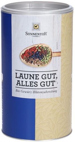 SONNENTOR KRAEUTERHANDELSGMBH Sonnentor® Laune gut, alles gut® Gewürz-Blüten-Zubereitung bio 250 g SONNENTOR KRAEUTERHANDELSGMBH Sonnentor® Laune gut, alles gut® Gewürz-Blüten-Zubereitung bio 250 g