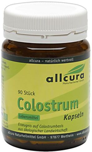 allcura Colostrum Kapseln 90 St Kapseln