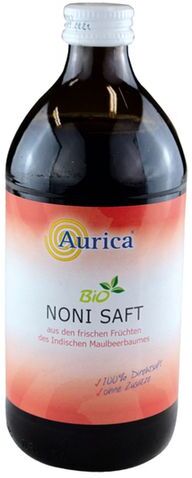 Aurica® Bio Noni Saft 500 ml Saft Aurica® Bio Noni Saft 500 ml Saft
