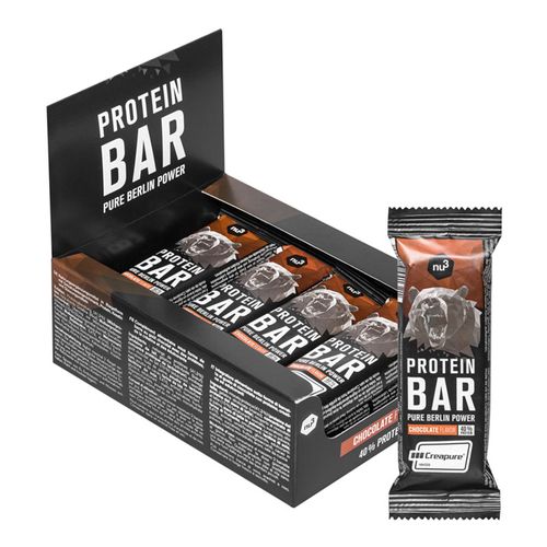 nu3 Protein Bar 40 % Schokolade 12X50 g Riegel
