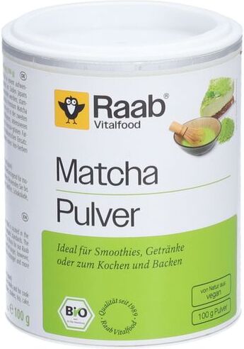 ALLPHARM Vertriebs GmbH Raab Bio Matcha Grüntee Pulver 100 g Pulver