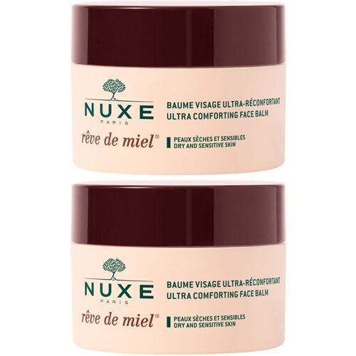 Nuxe Reve de Miel beruhigender Gesichtsbalsam 2x 2x50 ml Balsam