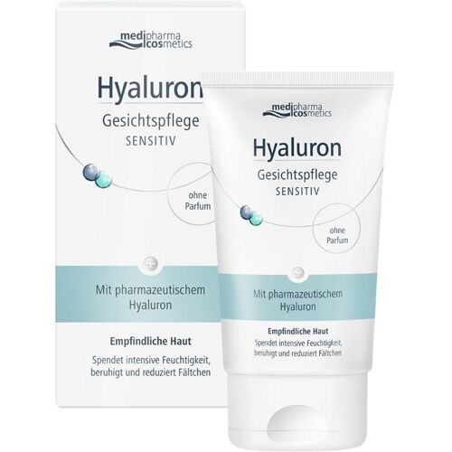 medipharma cosmetics Hyaluron Gesichtspflege sensitive Creme 50 ml