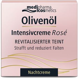 medipharma cosmetics Olivenöl Intensivcreme Rose Nachtcreme 50 ml medipharma cosmetics Olivenöl Intensivcreme Rose Nachtcreme 50 ml