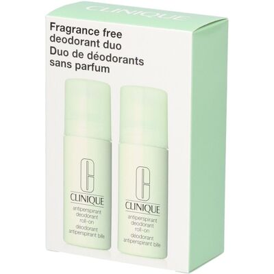 Clinique Frag Free Deoderant Duo 2st 2 St Deospray Clinique Frag Free Deoderant Duo 2st 2 St Deospray