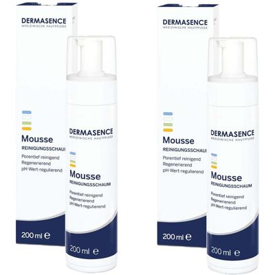 Dermasence Mousse Reinigungsschaum 2er Set 2x200 ml Schaum Dermasence Mousse Reinigungsschaum 2er Set 2x200 ml Schaum