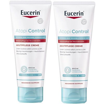 2x Eucerin Atopicontrol AK CR 2x100 ml Creme 2x Eucerin Atopicontrol AK CR 2x100 ml Creme