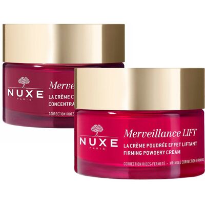 Nuxe Merveillance Lift pudrige Lifting-Creme + konzentrierte Nachtc 2x50 ml Creme Nuxe Merveillance Lift pudrige Lifting-Creme + konzentrierte Nachtc 2x50 ml Creme
