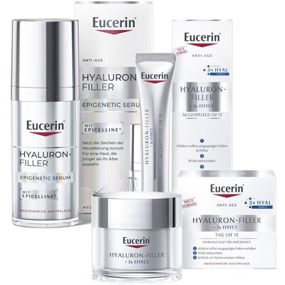 Eucerin Hyaluron-Filler Skincare Routine Set 1 St Eucerin Hyaluron-Filler Skincare Routine Set 1 St