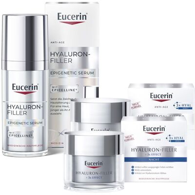 Eucerin Hyaluron-Filler Skincare Routine Set 1 St Eucerin Hyaluron-Filler Skincare Routine Set 1 St