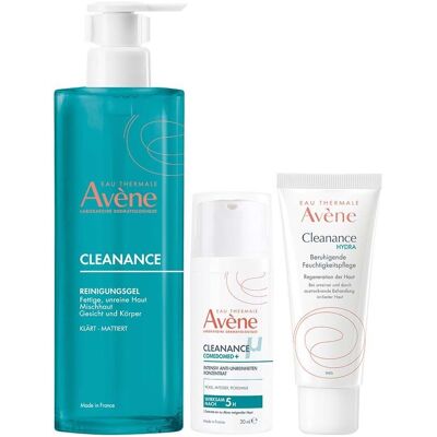 Avene Avène Cleanance Comedomed Anti-Unreinheiten Konzentrat + Reinigungsgel 1 St Set Avene Avène Cleanance Comedomed Anti-Unreinheiten Konzentrat + Reinigungsgel 1 St Set