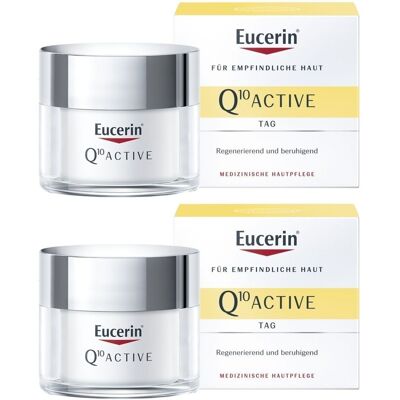Eucerin Q10 Active Tagespflege x2 2x50 ml Creme Eucerin Q10 Active Tagespflege x2 2x50 ml Creme
