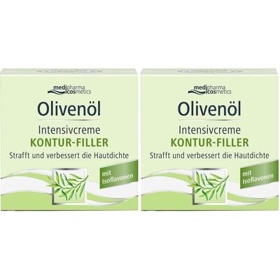medipharma cosmetics Olivenöl Intensivcreme exclusiv 2x 2x50 ml Creme medipharma cosmetics Olivenöl Intensivcreme exclusiv 2x 2x50 ml Creme