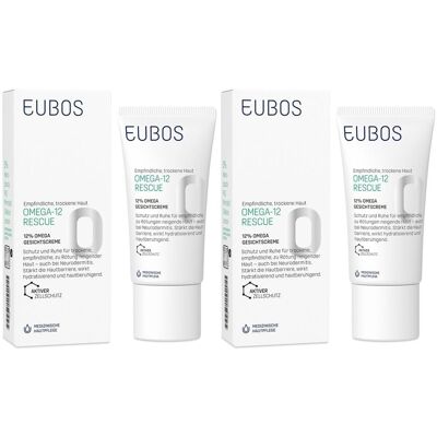 Eubos Omega Gesichtscreme x2 2x50 ml Creme Eubos Omega Gesichtscreme x2 2x50 ml Creme