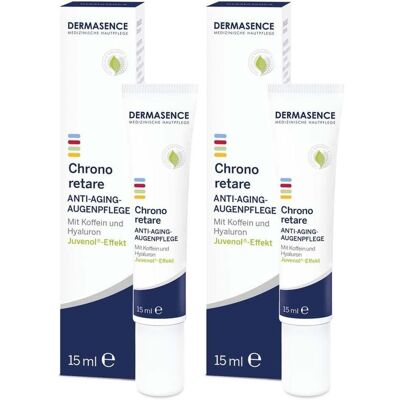 Dermasence Chrono retare Anti-Aging-Augenpflege 2x 2x15 ml Augencreme Dermasence Chrono retare Anti-Aging-Augenpflege 2x 2x15 ml Augencreme