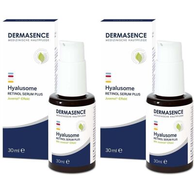 Dermasence Hyalusome Retinol Serum plus 2x 2x30 ml Konzentrat Dermasence Hyalusome Retinol Serum plus 2x 2x30 ml Konzentrat