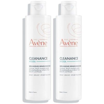 Avene Cleanance Hydra beruhig.Reinigungscreme 2x 2x200 ml Creme Avene Cleanance Hydra beruhig.Reinigungscreme 2x 2x200 ml Creme