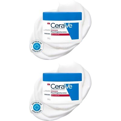 Cerave Intensive Feuchtigkeitscreme 2x 2x340 g Creme Cerave Intensive Feuchtigkeitscreme 2x 2x340 g Creme