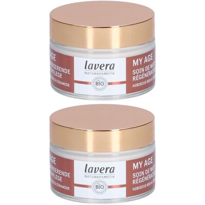 Lavera My Age regenerierende Nachtpflege dt 2x 2x50 ml Nachtcreme Lavera My Age regenerierende Nachtpflege dt 2x 2x50 ml Nachtcreme