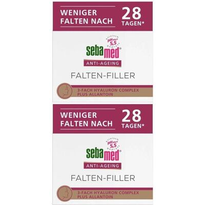 Sebamed Anti-Aging Falten-Filler Creme 2x 2x50 ml Sebamed Anti-Aging Falten-Filler Creme 2x 2x50 ml