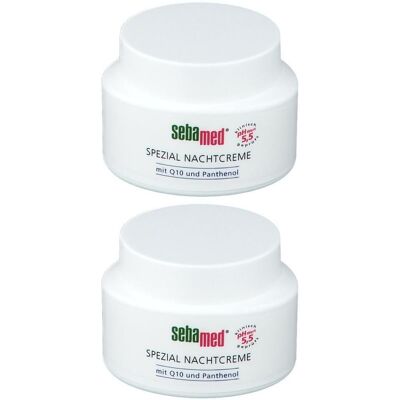 Sebamed Spezial Nachtcreme Q10 2x 2x75 ml Creme Sebamed Spezial Nachtcreme Q10 2x 2x75 ml Creme