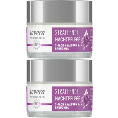 Lavera straffende Nachtpflege dt 2x 2x50 ml Nachtcreme Lavera straffende Nachtpflege dt 2x 2x50 ml Nachtcreme