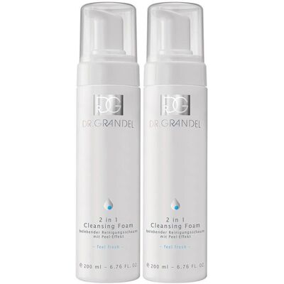 DR. GRANDEL Grandel Puriface Cleansing Foam 2in1 2x 2x200 ml Schaum DR. GRANDEL Grandel Puriface Cleansing Foam 2in1 2x 2x200 ml Schaum