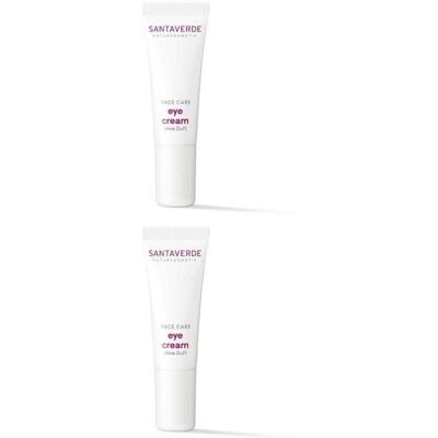 SANTAVERDE Aloe Vera Augencreme ohne Duft 2x 2x10 ml Creme SANTAVERDE Aloe Vera Augencreme ohne Duft 2x 2x10 ml Creme