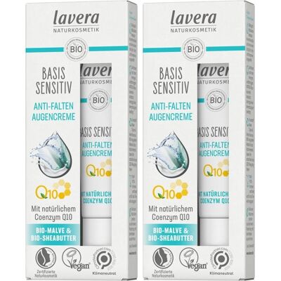 Lavera basis sensitiv Augencreme Q10 2x 2x15 ml Lavera basis sensitiv Augencreme Q10 2x 2x15 ml