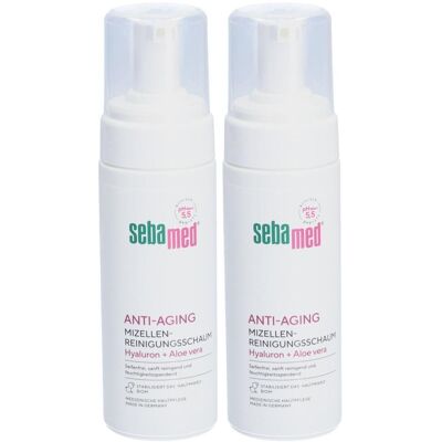 Sebamed Anti-Aging Mizellen-Reinigungsschaum 2x 2x150 ml Schaum Sebamed Anti-Aging Mizellen-Reinigungsschaum 2x 2x150 ml Schaum