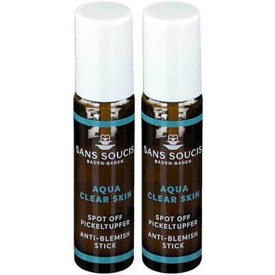 Sans Soucis Aqua Clear Skin Spot Off Pickeltupfer 2x 2x5 ml Gel Sans Soucis Aqua Clear Skin Spot Off Pickeltupfer 2x 2x5 ml Gel
