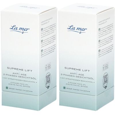 LA MER Supreme Lift Anti-Age 2-Phasen Gesichtsöl 2x 2x30 ml Öl LA MER Supreme Lift Anti-Age 2-Phasen Gesichtsöl 2x 2x30 ml Öl