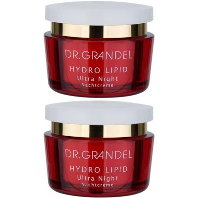 DR. GRANDEL Grandel Hydro Lipid Ultra Night Creme Tiegel 2x 2x50 ml DR. GRANDEL Grandel Hydro Lipid Ultra Night Creme Tiegel 2x 2x50 ml