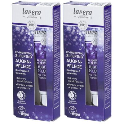 Lavera Re-Energizing Sleeping Augenpflege 2x 2x15 ml Augencreme Lavera Re-Energizing Sleeping Augenpflege 2x 2x15 ml Augencreme