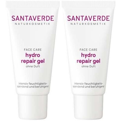 SANTAVERDE Aloe Vera Hydro Repair Gel ohne Duft 2x 2x30 ml SANTAVERDE Aloe Vera Hydro Repair Gel ohne Duft 2x 2x30 ml