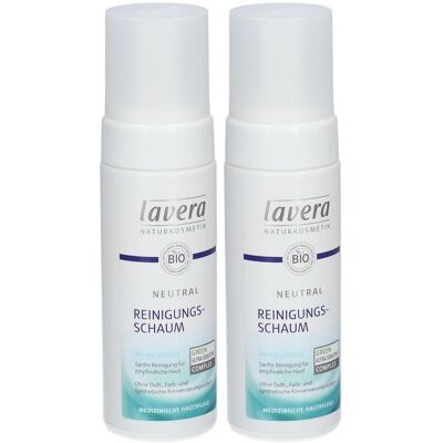 Lavera Neutral Reinigungsschaum 2x 2x150 ml Schaum Lavera Neutral Reinigungsschaum 2x 2x150 ml Schaum