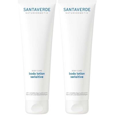 SANTAVERDE Aloe Vera Bodylotion sensitive 2x 2x150 ml Emulsion SANTAVERDE Aloe Vera Bodylotion sensitive 2x 2x150 ml Emulsion