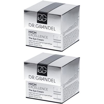 DR. GRANDEL Grandel High Excellence The Eye Cream 2x 2x15 ml Creme DR. GRANDEL Grandel High Excellence The Eye Cream 2x 2x15 ml Creme