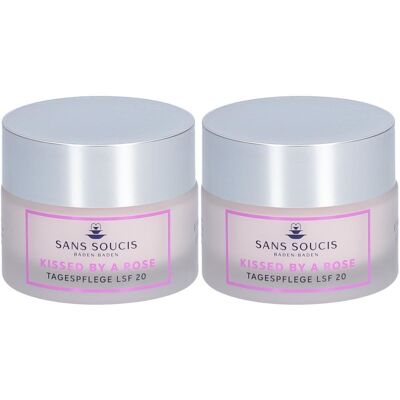 Sans Soucis Anti AGE Repair Kissed by a Rose Tagespflege 2x 2x50 ml Creme Sans Soucis Anti AGE Repair Kissed by a Rose Tagespflege 2x 2x50 ml Creme