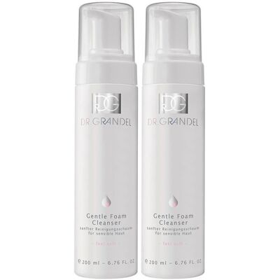DR. GRANDEL Grandel Gentle Foam Cleanser ultra sensitive 2x 2x200 ml Schaum DR. GRANDEL Grandel Gentle Foam Cleanser ultra sensitive 2x 2x200 ml Schaum