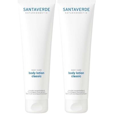 SANTAVERDE Aloe Vera Bodylotion classic 2x 2x150 ml Emulsion SANTAVERDE Aloe Vera Bodylotion classic 2x 2x150 ml Emulsion