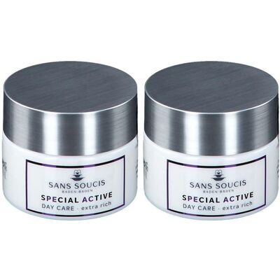 Sans Soucis Anti AGE Special Active Tagespflege extra rich 2x 2x50 ml Creme Sans Soucis Anti AGE Special Active Tagespflege extra rich 2x 2x50 ml Creme