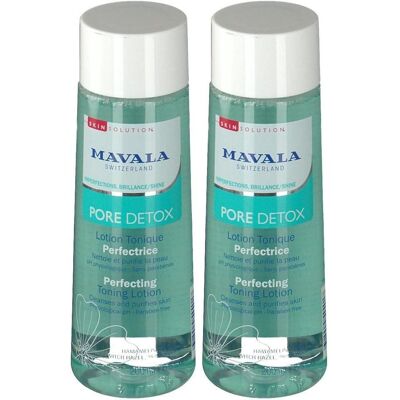 Mavala Pore Detox klärende Gesichtslotion Perfekt. 2x 2x200 ml Flüssigkeit Mavala Pore Detox klärende Gesichtslotion Perfekt. 2x 2x200 ml Flüssigkeit