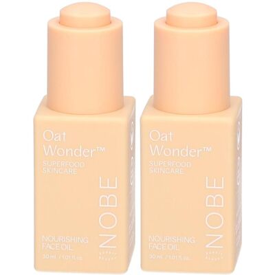 Nobe Oat Wonder® Nourishing Face Oil 30 ml 2x 2x30 Nobe Oat Wonder® Nourishing Face Oil 30 ml 2x 2x30