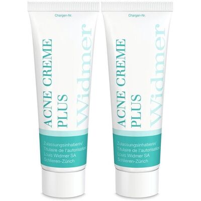 Louis Widmer Widmer Acne plus Creme 2x 2x20 g Louis Widmer Widmer Acne plus Creme 2x 2x20 g