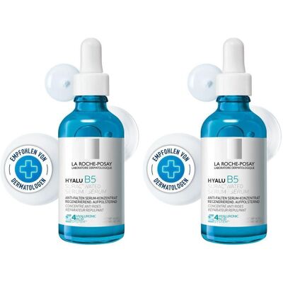 La Roche-Posay Roche-Posay Hyalu B5 Suractivated Serum x2 2x50 ml Konzentrat La Roche-Posay Roche-Posay Hyalu B5 Suractivated Serum x2 2x50 ml Konzentrat