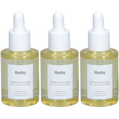 Huxley Oil; Light and More 30ml x3 3x30 ml Hautöl Huxley Oil; Light and More 30ml x3 3x30 ml Hautöl