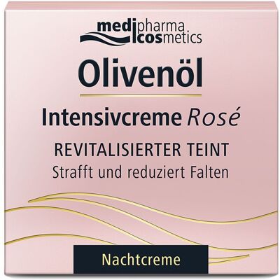 medipharma cosmetics Olivenöl Intensivcreme Rose Nachtcreme 50 ml medipharma cosmetics Olivenöl Intensivcreme Rose Nachtcreme 50 ml
