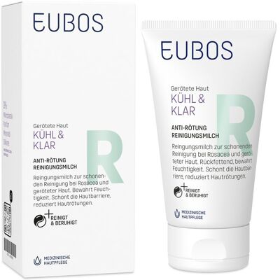 Eubos Anti-Rötung Reinigungsmilch - Rosacea Pflege Eubos Anti-Rötung Reinigungsmilch - Rosacea Pflege