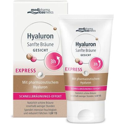 medipharma cosmetics Hyaluron Sanfte Bräune Express Gesicht Creme 30 ml medipharma cosmetics Hyaluron Sanfte Bräune Express Gesicht Creme 30 ml